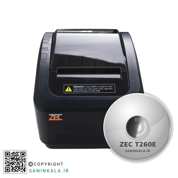 دانلود درایور دستگاه فیش پرینتر زد ای سی ZEC T260E